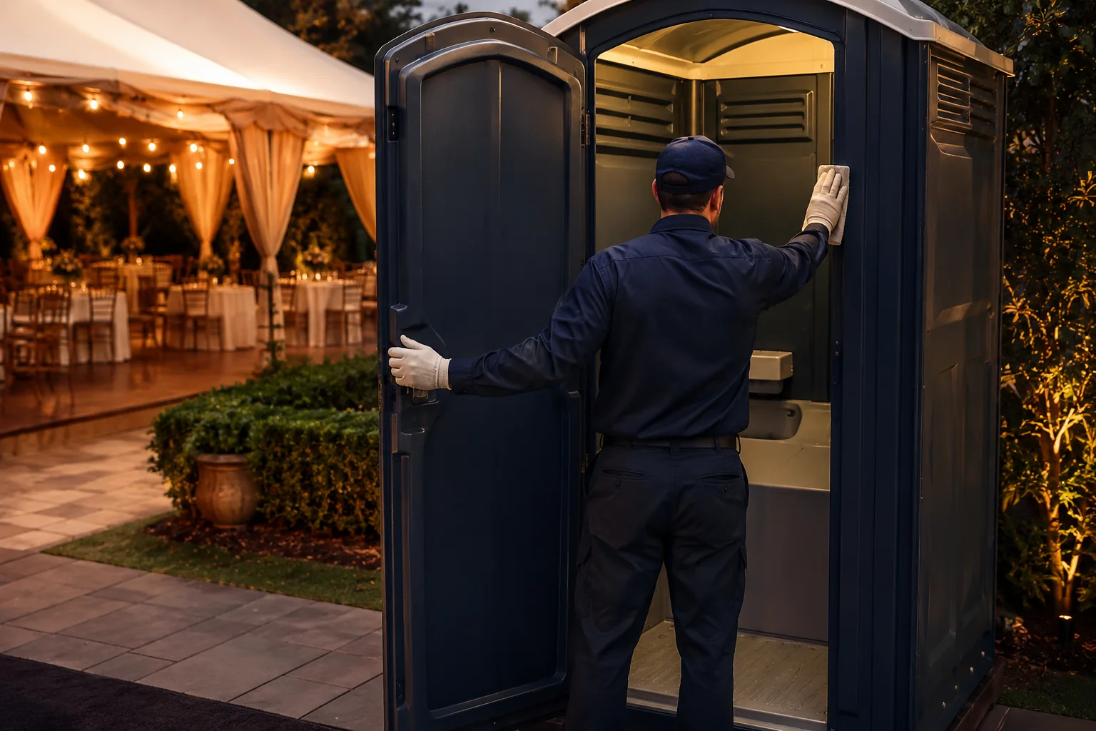 Portable restroom rental planning for San Francisco, CA